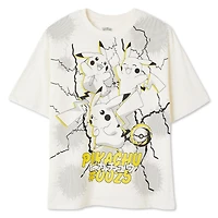 Pokemon Boys' Pikachu Tee, Sizes XS-XL