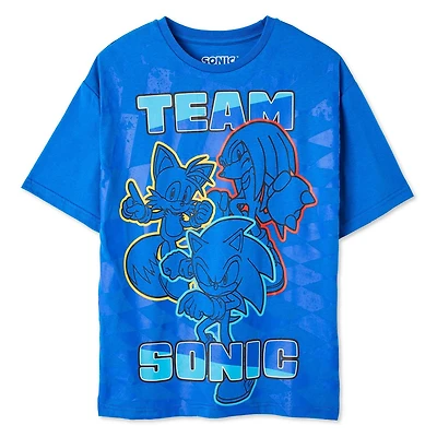 Sonic The Hedgehog Boys' Graphic Tee, Sizes XS-XL