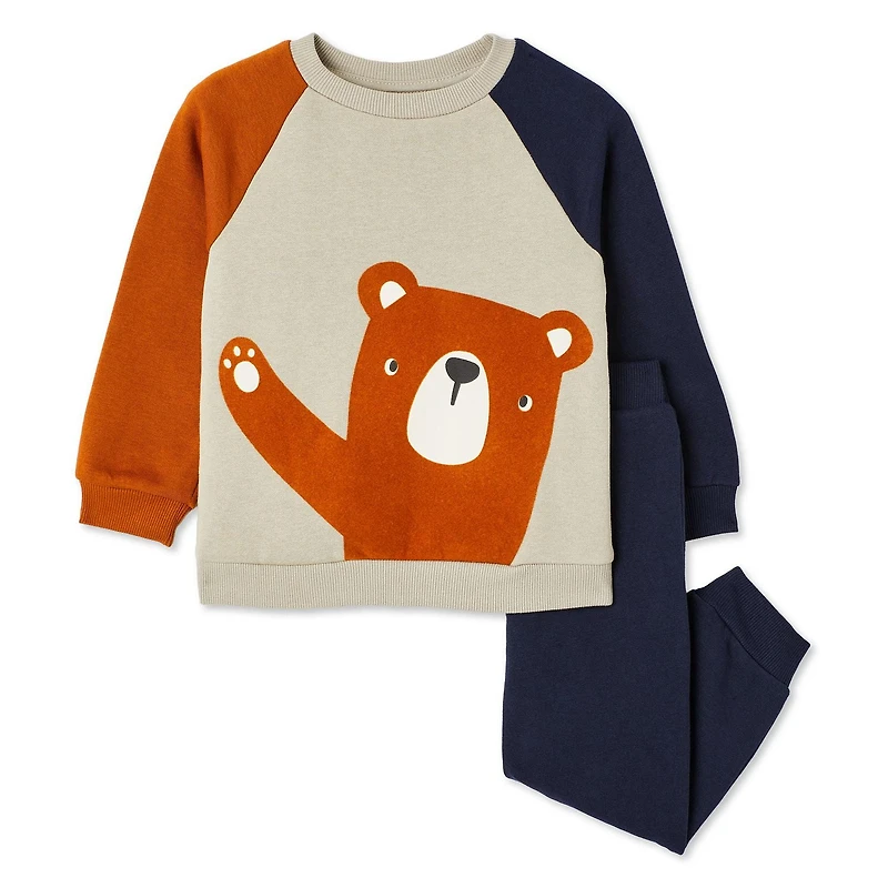 Ensemble 2 pièces avec jogger George pour petits garçons Tailles 2T-5T