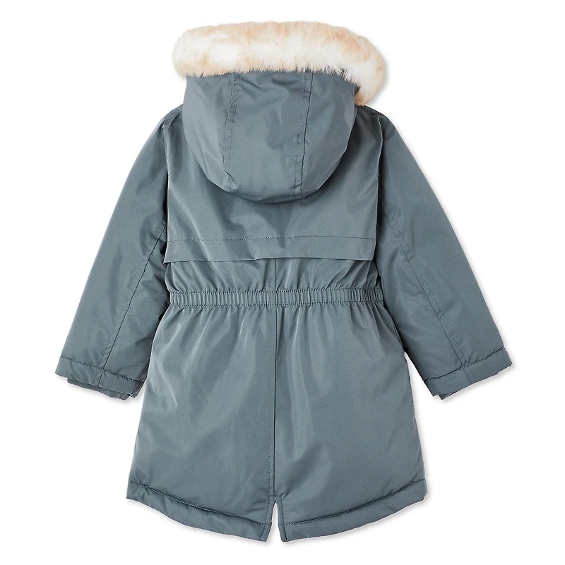 Parka George pour petites filles Tailles 2T-5T