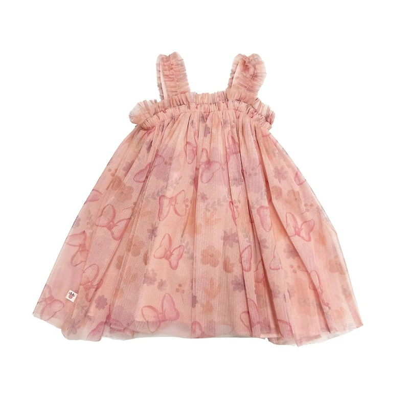 Disney Robe de printemps Minnie pour petites filles