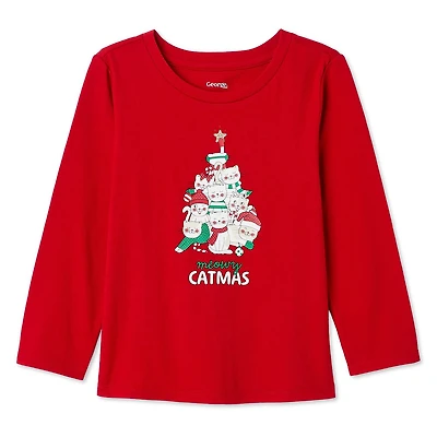 George Toddler Girls' Long Sleeve Tee