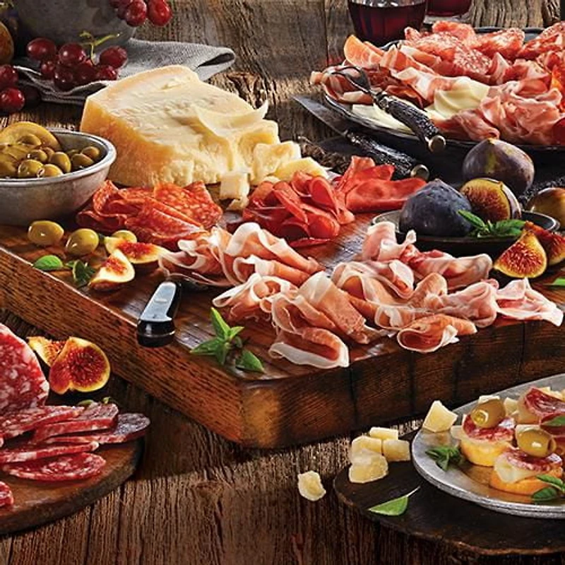 Marcangelo Salami de Gênes, tranché importée d'Italie