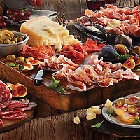 Marcangelo Salami de Gênes, tranché importée d'Italie