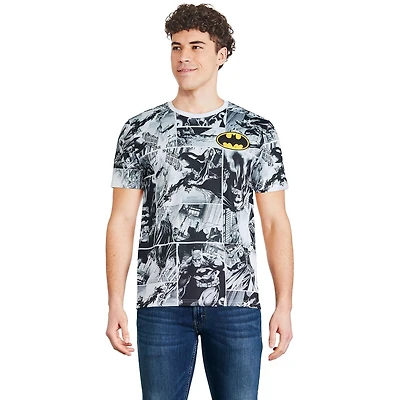 T-shirt à manches courtes Batman pour hommes