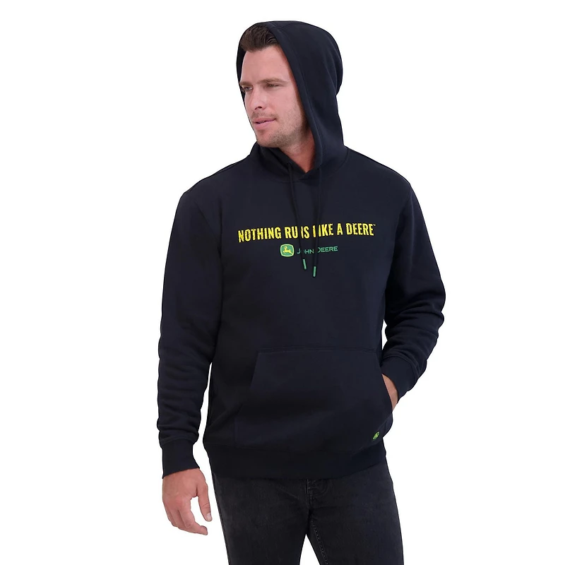 John Deere Men's "Nothing Runs Like a Deere™" Graphic Pullover Hoodie