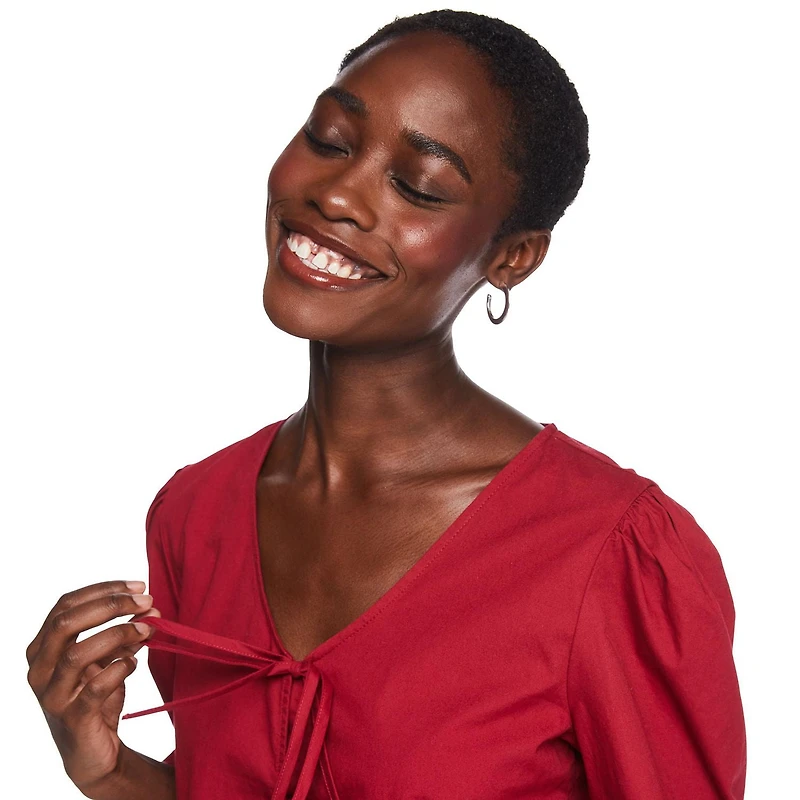 George Women's Tie Front Top
