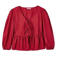 George Women's Tie Front Top