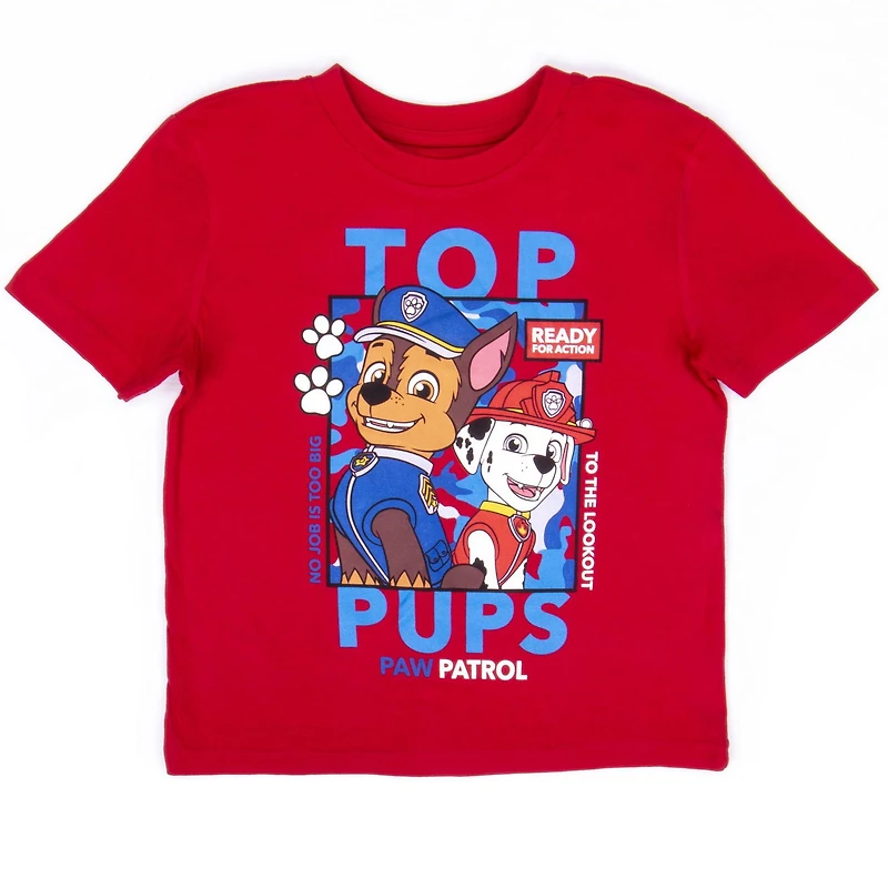 Paw Patrol Boy's Short Sleeve T-Shirt