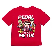 Mario Cart Boy's Short Sleeve T-Shirt