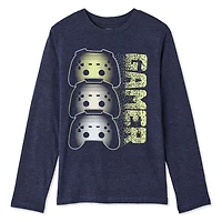 George Boys' Graphic Long Sleeve Tee