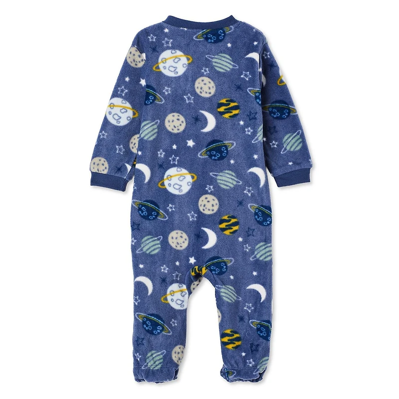 George Baby Boys' Micro Fleece Sleeper, Sizes 0-24 months