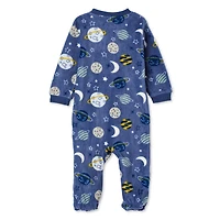 George Baby Boys' Micro Fleece Sleeper, Sizes 0-24 months