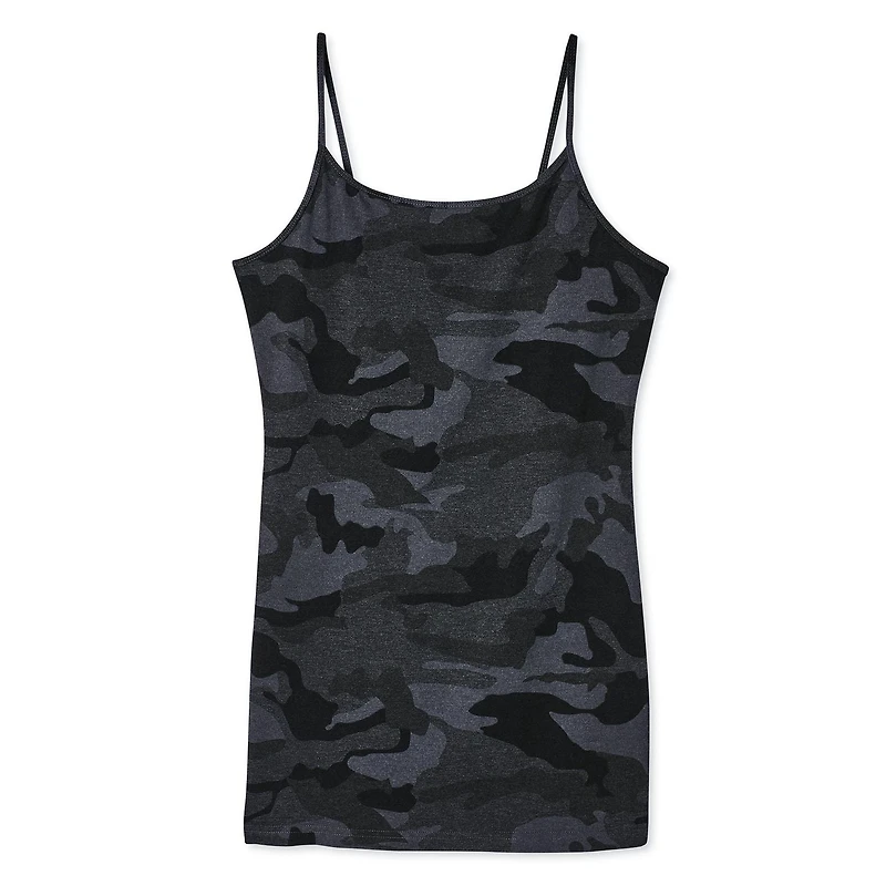 Camisole de base imprimée longue George pour femmes
