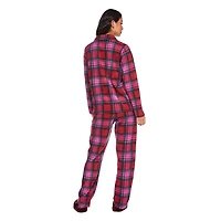 George Women's Notch Collar Pajama 2-Piece Set
