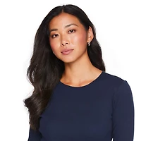 George Women's Long Sleeve Rib Tee