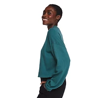 George Women's Cropped Mock Neckline Top