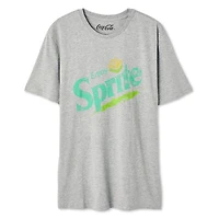 T-shirt à manches courtes Sprite Coca-Cola pour hommes Tailles P-TG
