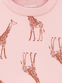 Carter's Child of Mine Baby Girls Giraffe 2-Piece Set