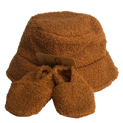 So Dorable Hat and Booties Set
