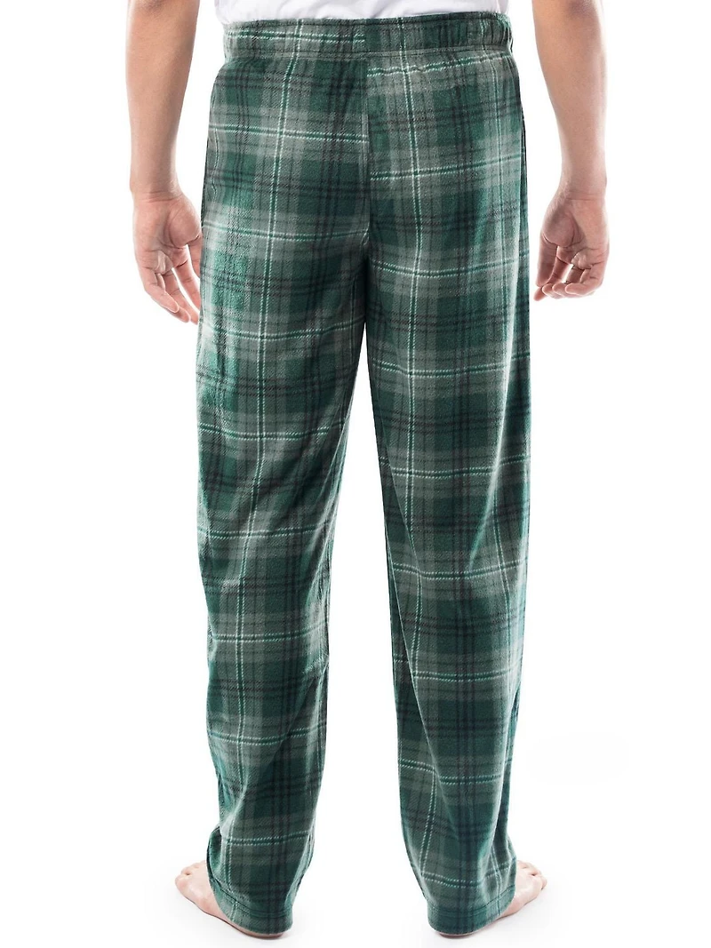 Fruit of the Loom Men's Microfleece Lounge Pants, green, Sizes S, M, L and XL