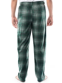 Fruit of the Loom Men's Microfleece Lounge Pants, green, Sizes S, M, L and XL