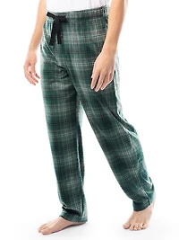 Fruit of the Loom Men's Microfleece Lounge Pants, green, Sizes S, M, L and XL