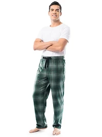 Fruit of the Loom Men's Microfleece Lounge Pants, green, Sizes S, M, L and XL