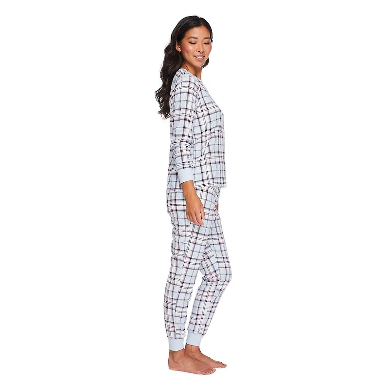 George Women's Velour Pajama 2-Piece Set