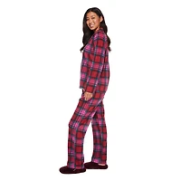 George Women's Notch Collar Pajama 2-Piece Set
