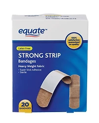 Equate Strong Strip Bandages, 20ct
