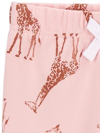 Carter's Child of Mine Baby Girls Giraffe 2-Piece Set