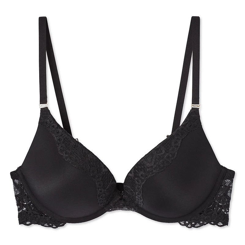 George Women's Padded Lace Push-Up Bra, Sizes 34A-38C