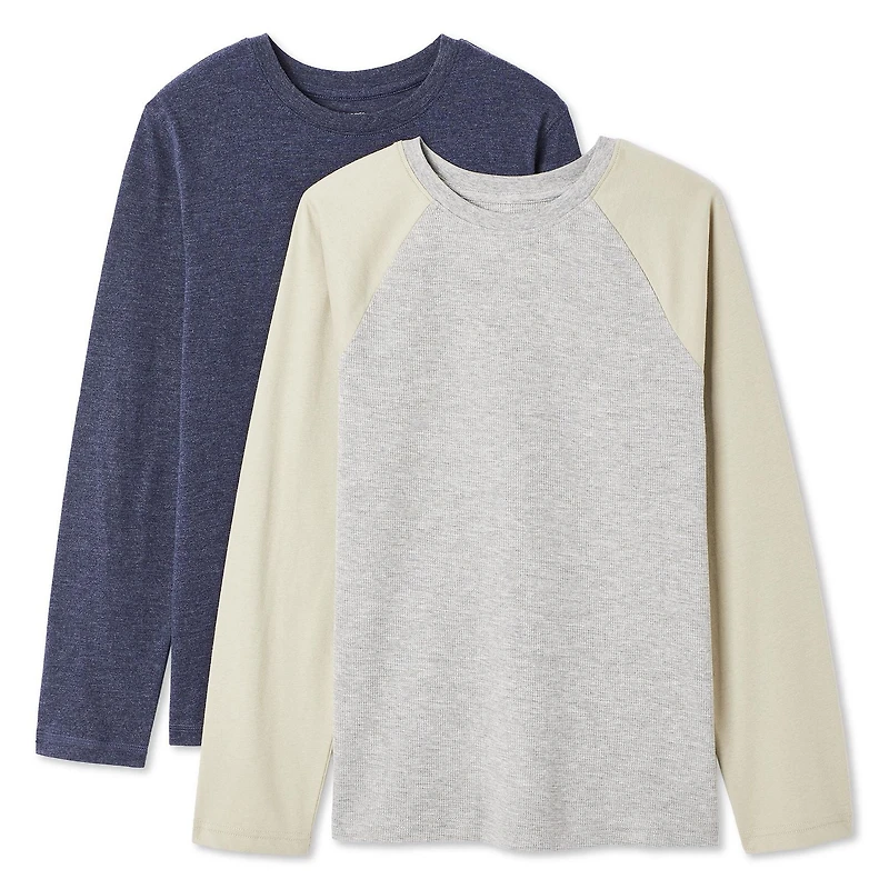 George Boys' Long Sleeve Tee 2-Pack