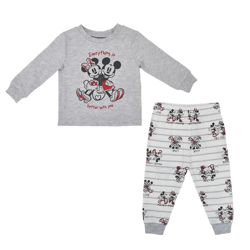 Disney Mickey & Minnie Sleep Set