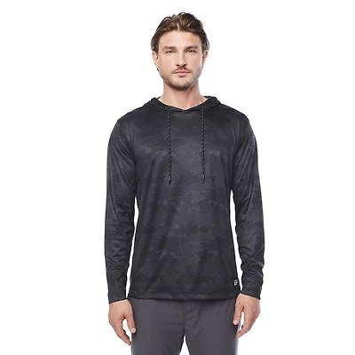 Pull à capuchon  performance de Dark Black