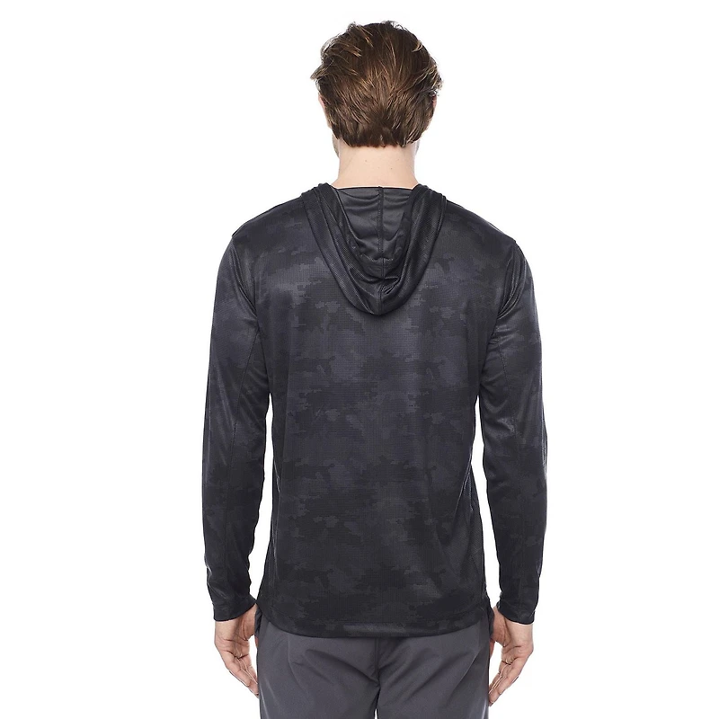 Pull à capuchon  performance de Dark Black