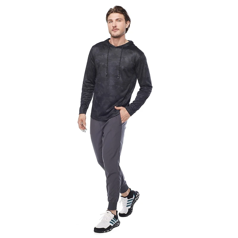 Pull à capuchon  performance de Dark Black