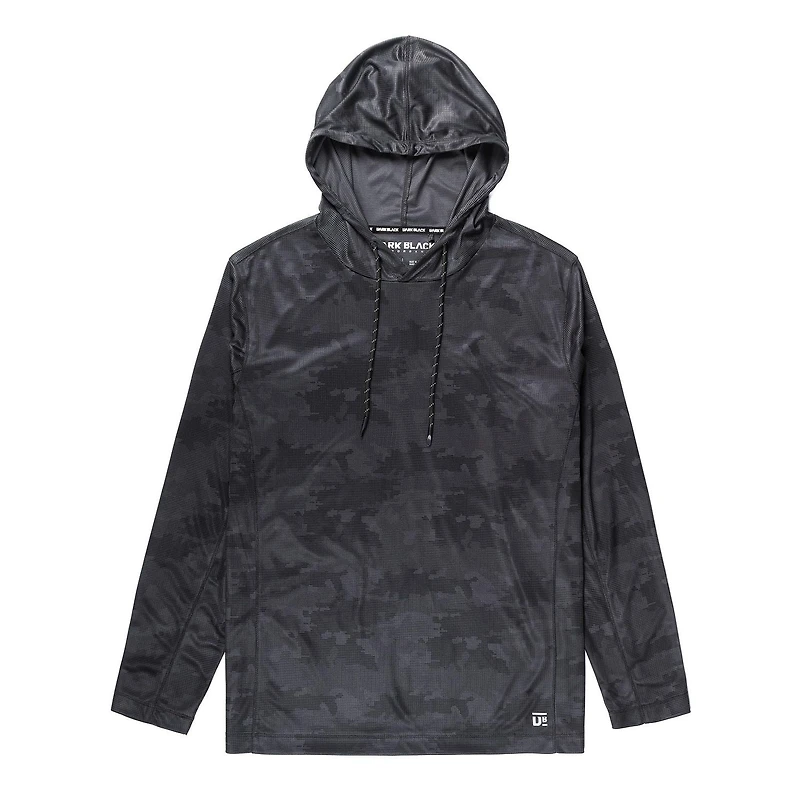 Pull à capuchon  performance de Dark Black