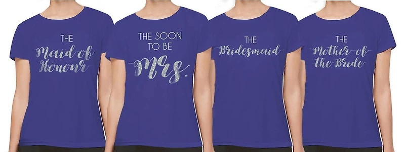 George Women's Wedding Party Tee