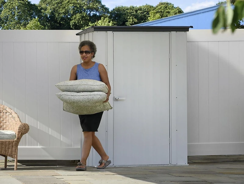 Abri de patio Spacemaker, 4 x 3, gris pâle et anthracite