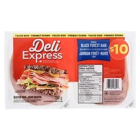 Jambon fumé Forêt-Noire - format économique Deli Express 700g