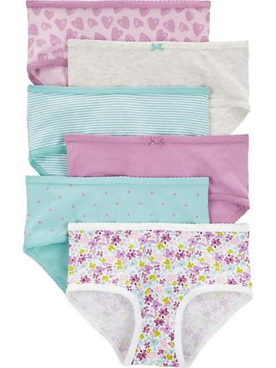 Carter's Child of Mine Toddler Girls' Underwear - Purple Floral