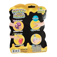 Sticki Mini Blobs, Sticky and Squishy Stress Balls, 5 Pack, Ages 6 and up