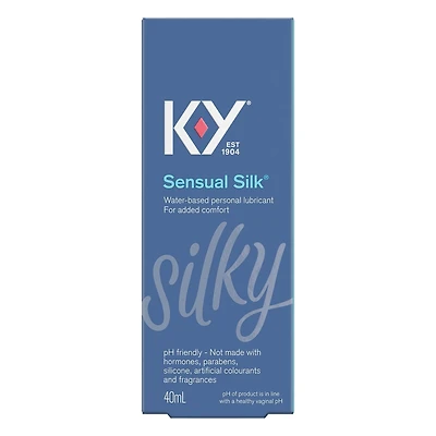K-Y® Sensual Silk® | Water-Based Personal Lubricant