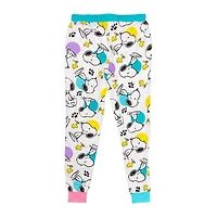 Peanuts Pantalon de nuit Snoopy World pour femme