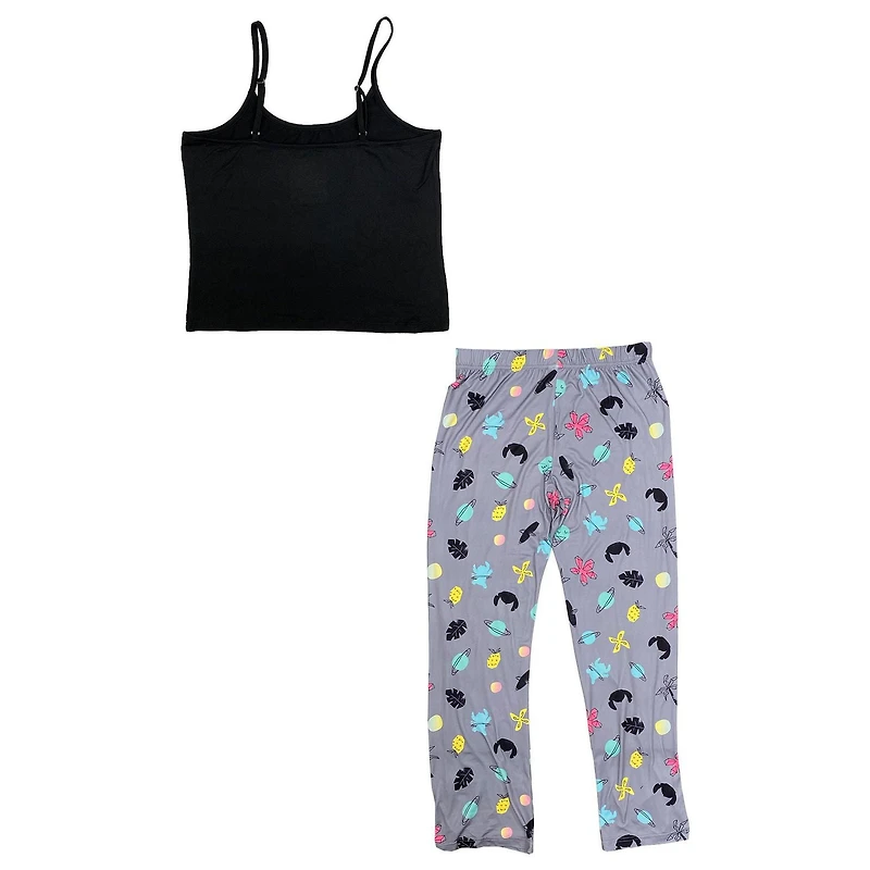 Disney Lilo & Stitch Ladies Colours 2 Piece Sleep Set