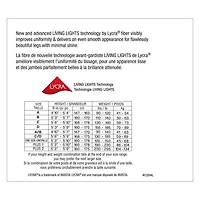 Collants léger noir de Secret® 1pk