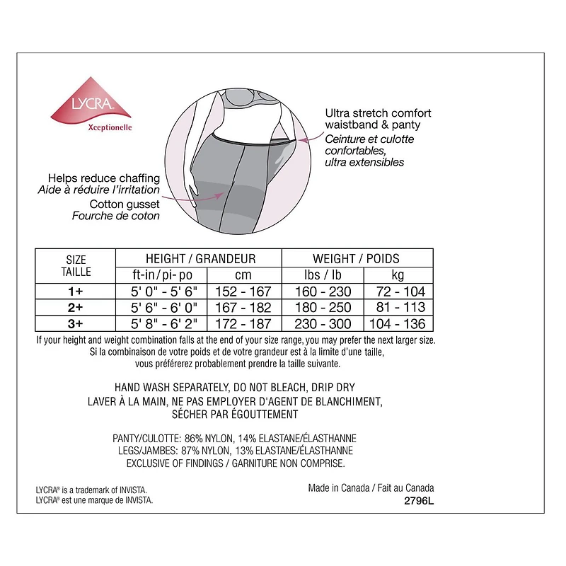 Secret® Freedom Plus Ultra Stretch 1pk Tights