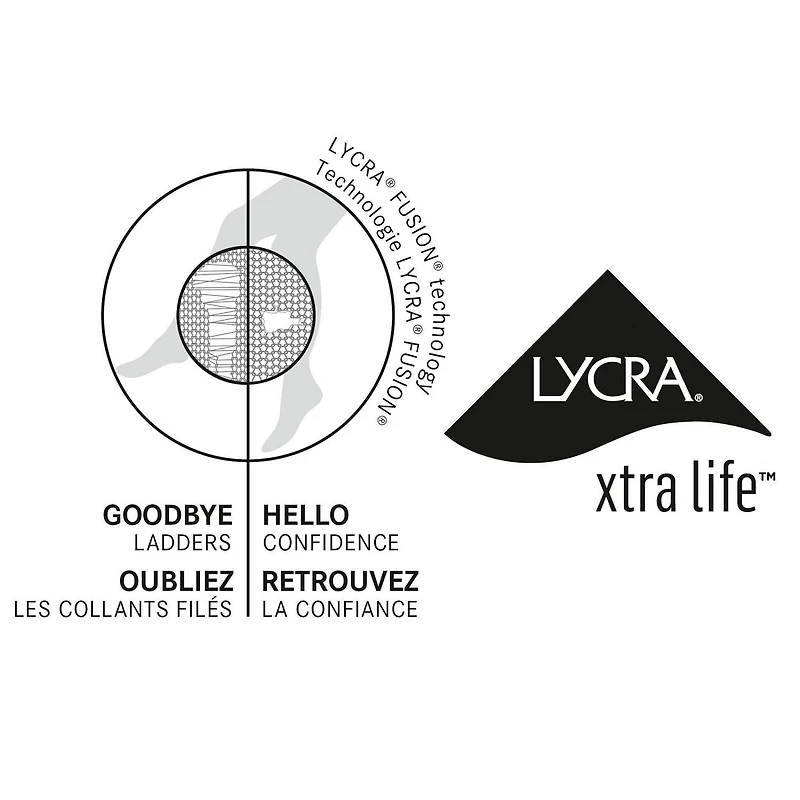 Secret® Silky Indemaillable Bas-Culotte 1pk